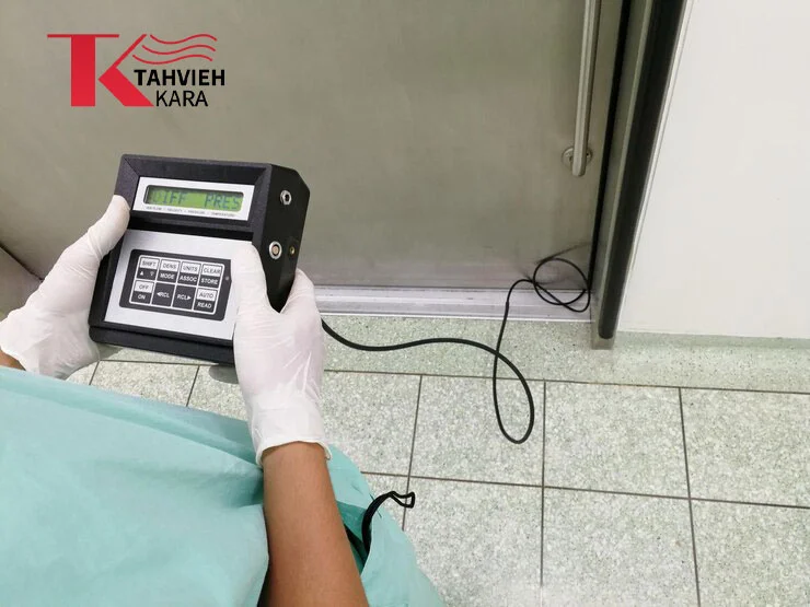 نظارت بر فشار اتاق عمل با دستگاه فشار سنج | تهویه کارا